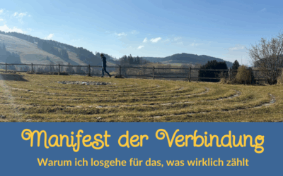 Manifest der Verbindung für ein Leben im Einklang